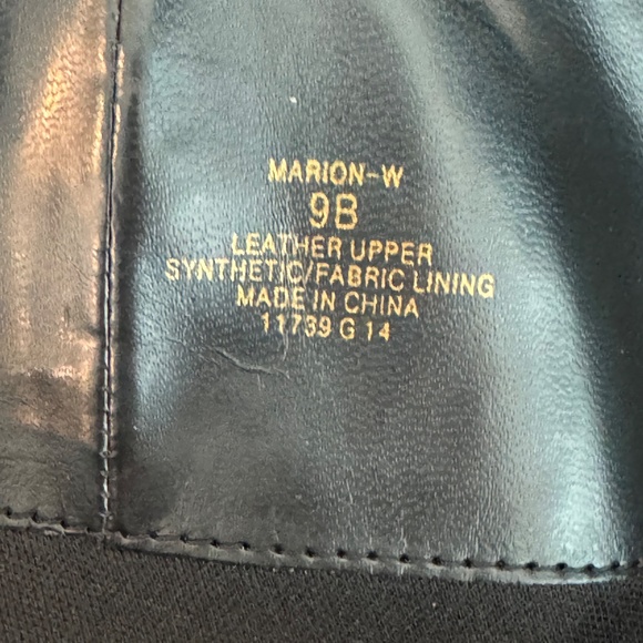 LAUREN RALPH LAUREN Marion -W Women’s Black Leather & Suede Zip Riding Boot 9W - Picture 14 of 16